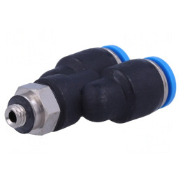 Racord Push-In Y 0.95-6bar PBT | Electronic-mag.ro | Componente Electronice
