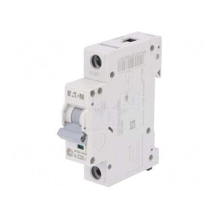 Întrerupător de supracurent 20A 230/400V 1P 6kA | Electronic-mag.ro | Componente Electronice