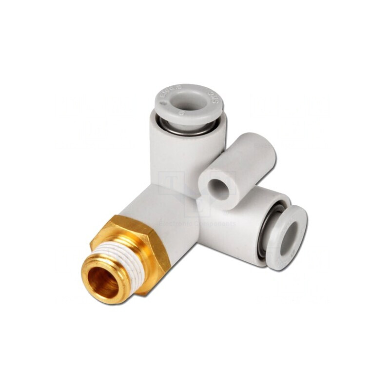Teu Filetat în Unghi de 90° R 1/8 - 1÷10 bar | Electronic-mag.ro | Componente Electronice Teu Filetat în Unghi de 90° R 1/8 - 1÷10 bar | Electronic-mag.ro | Componente Electronice