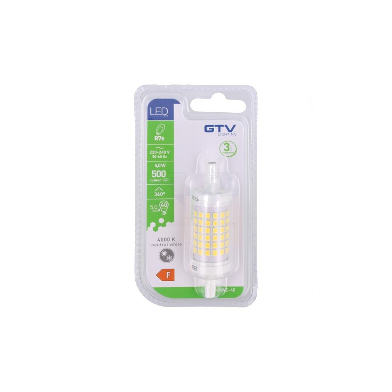 Lampă LED R7S 5W 4000K 500lm | Electronic-mag.ro | Componente Electronice