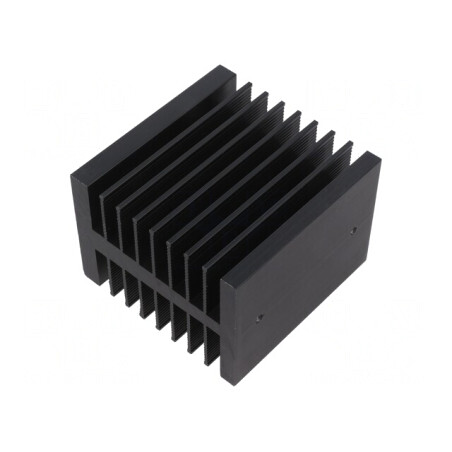 Radiator din Aluminiu Negru 70x50x69mm | Electronic-mag.ro | Componente Electronice