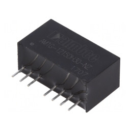 Convertor DC/DC 1W 9-18V la 15V/-15V SIP8 | Electronic-mag.ro | Componente Electronice