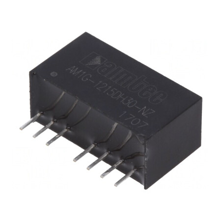 Convertor DC/DC 1W 9-18V la 15V/-15V SIP8 | Electronic-mag.ro | Componente Electronice