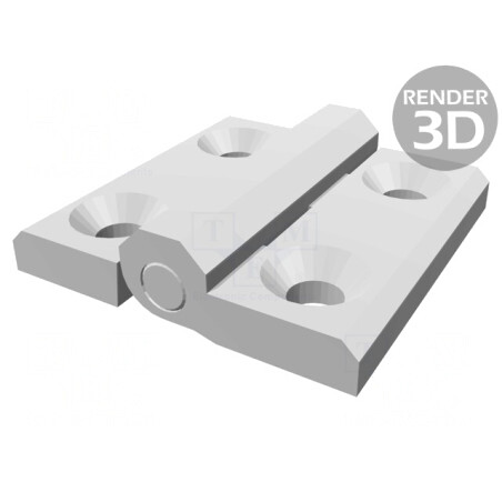 Balama Tehnopolimer PA Albă 60mm | Electronic-mag.ro | Componente Electronice