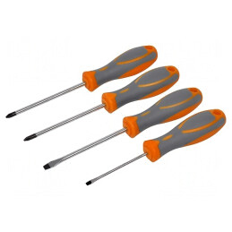 Set Șurubelnițe Pozidriv și Plate - 4 Bucăți | Electronic-mag.ro | Componente Electronice