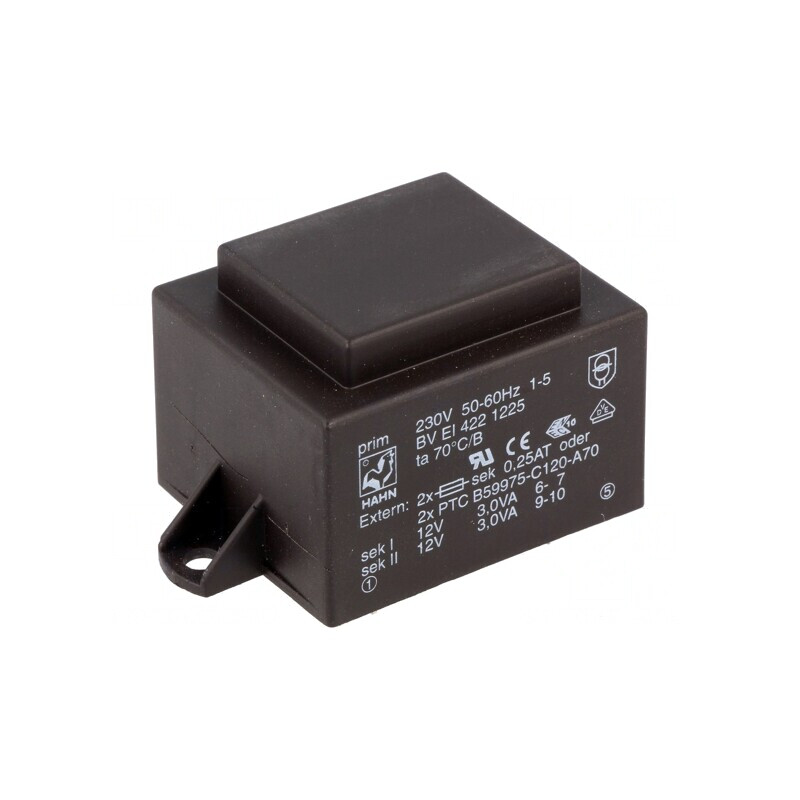 Transformator încapsulat 6VA 230V 12V PCB | Electronic-mag.ro | Componente Electronice Transformator încapsulat 6VA 230V 12V PCB | Electronic-mag.ro | Componente Electronice