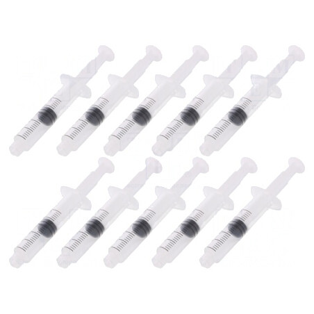 Set 10 Seringi 5ml Luer Lock Transparent Polipropilenă | Electronic-mag.ro | Componente Electronice