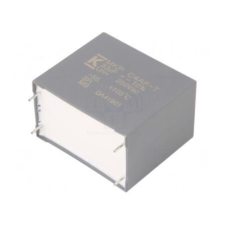 Condensator Polipropilenă DC-Link 33uF THT 10% | Electronic-mag.ro | Componente Electronice