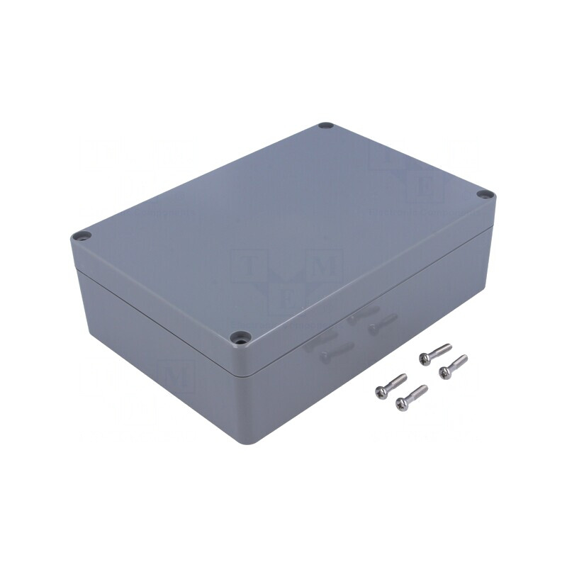 Carcasă Universală Gri Închis ABS 121x171x55mm | Electronic-mag.ro | Componente Electronice