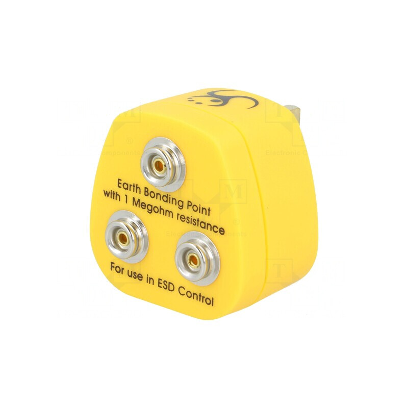 Fişă de împământare ESD 1MΩ cu Ştecher UK 10mm | Electronic-mag.ro | Componente Electronice Fişă de împământare ESD 1MΩ cu Ştecher UK 10mm | Electronic-mag.ro | Componente Electronice