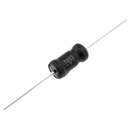Inductor: axial; THT; 220uH; 1,6A; 162mΩ; Ø11,5x22,86mm; ±10%