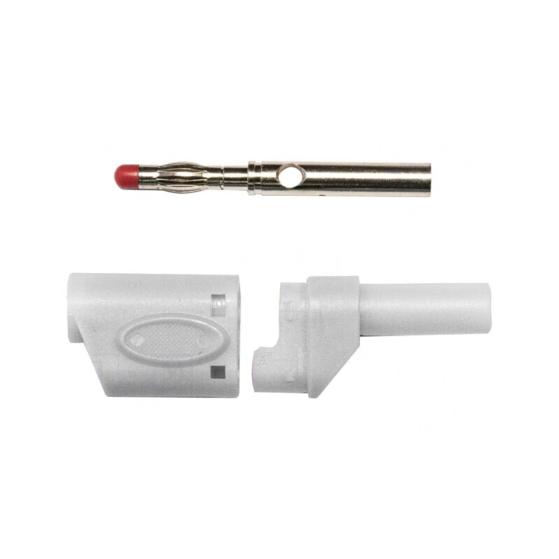 Mufă Banană 4mm 45A 600VAC Albă Cupru Beriliu | Electronic-mag.ro | Componente Electronice Mufă Banană 4mm 45A 600VAC Albă Cupru Beriliu | Electronic-mag.ro | Componente Electronice