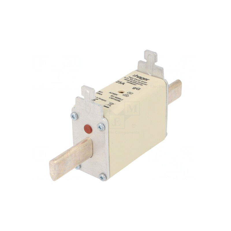 Siguranță Industrială gG 25A 500VAC NH1C | Electronic-mag.ro | Componente Electronice Siguranță Industrială gG 25A 500VAC NH1C | Electronic-mag.ro | Componente Electronice