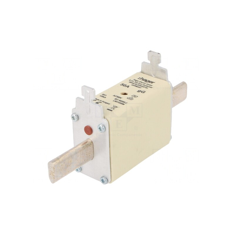 Siguranţă industrială 50A 500VAC NH1C | Electronic-mag.ro | Componente Electronice