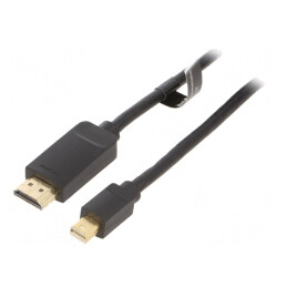 Cablu HDMI 1.4 la Mini DisplayPort 2m