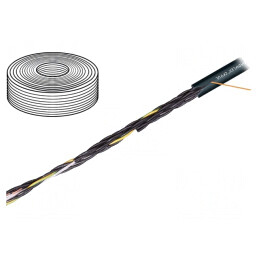 Cablu de Control Chainflex CF9 8x0,25mm2 Gri | Electronic-mag.ro | Componente Electronice