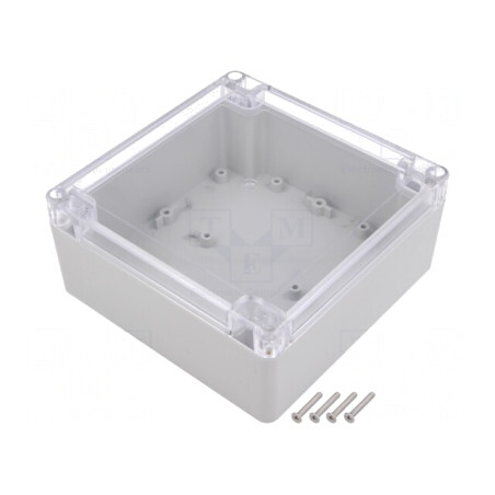 Carcasă Universală 135x135x60mm cu Bucşă din Alamă | Electronic-mag.ro | Componente Electronice