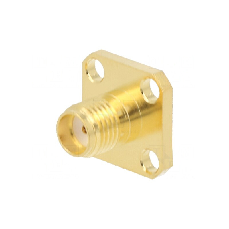 Soclu SMA Mamă Drept Aurit 50Ω | Electronic-mag.ro | Componente Electronice