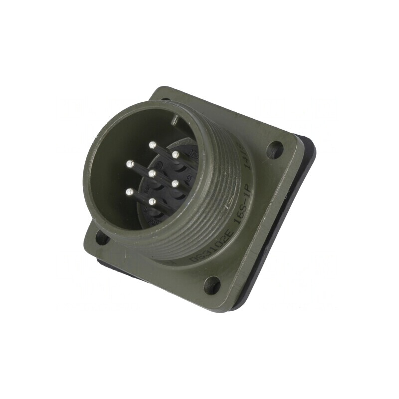 Conector Circular 16S Aluminiu | Electronic-mag.ro | Componente Electronice