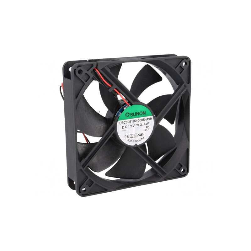 Ventilator axial 12V 120mm 158m3/h | Electronic-mag.ro | Componente Electronice