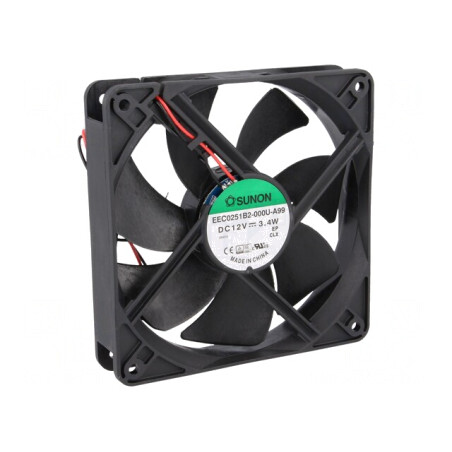 Ventilator axial 12V 120mm 158m3/h | Electronic-mag.ro | Componente Electronice