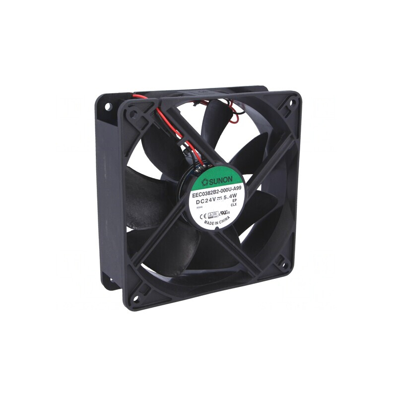 Ventilator axial DC 24V 120mm 197,2m3/h 44dBA | Electronic-mag.ro | Componente Electronice
