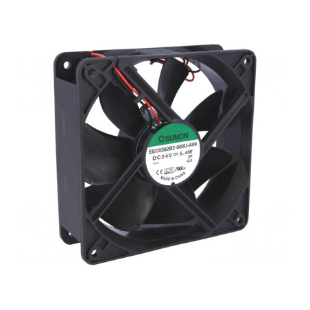 Ventilator axial DC 24V 120mm 197,2m3/h 44dBA | Electronic-mag.ro | Componente Electronice