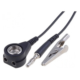 Cablu Conexiune ESD 3m Clichet Mamă 10mm | Electronic-mag.ro | Componente Electronice