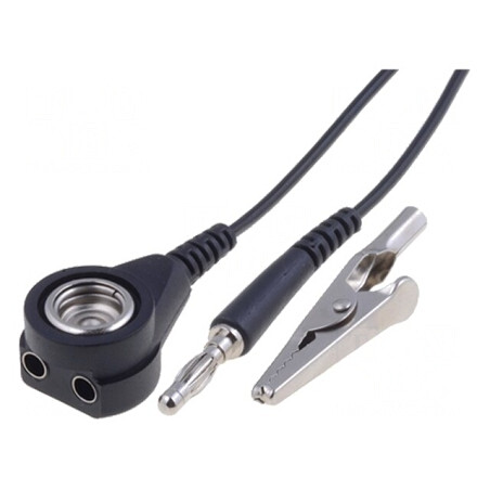 Cablu Conexiune ESD 3m Clichet Mamă 10mm | Electronic-mag.ro | Componente Electronice