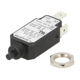 Întrerupător de Supracurent 10A 240VAC 48VDC SPST | Electronic-mag.ro | Componente Electronice