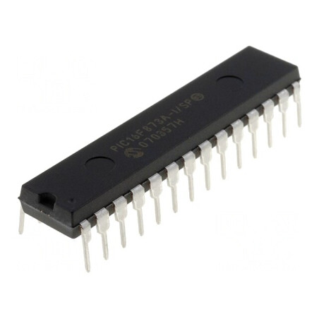Microcontroler PIC 7kB 20MHz cu A/E/USART și MSSP (SPI/I2C) | Electronic-mag.ro | Componente Electronice