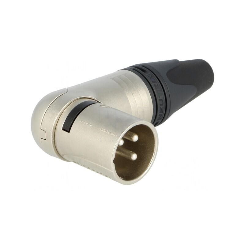 Mufă XLR tată 3 pini unghi 90° pe cablu | Electronic-mag.ro | Componente Electronice Mufă XLR tată 3 pini unghi 90° pe cablu | Electronic-mag.ro | Componente Electronice