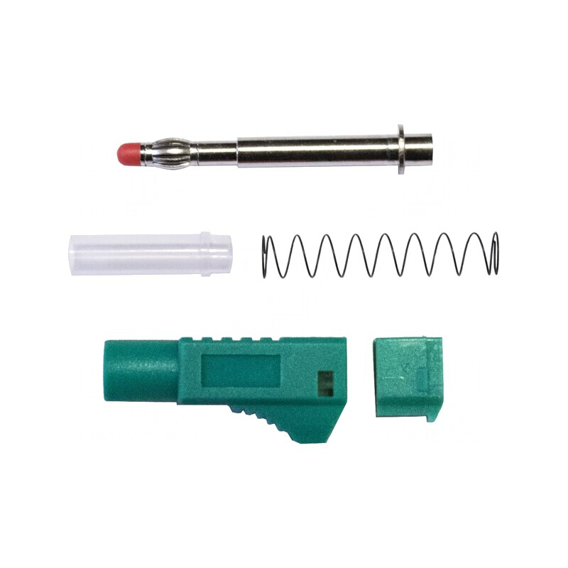 Mufă Banană 4mm 45A Verde Poliamidă | Electronic-mag.ro | Componente Electronice Mufă Banană 4mm 45A Verde Poliamidă | Electronic-mag.ro | Componente Electronice