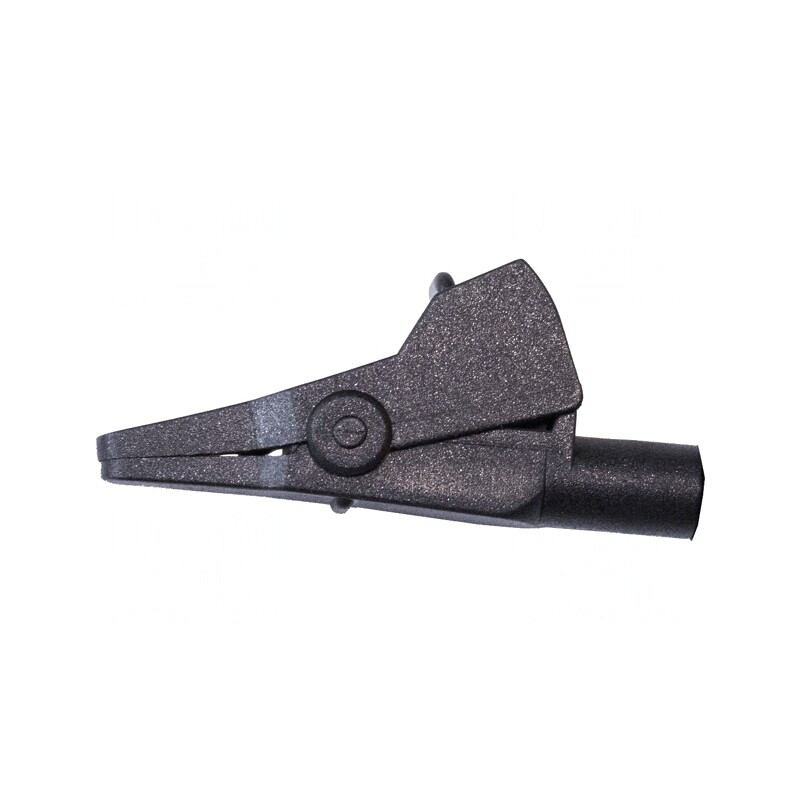 Bornă crocodil 10A 300V max.7mm neagră | Electronic-mag.ro | Componente Electronice Bornă crocodil 10A 300V max.7mm neagră | Electronic-mag.ro | Componente Electronice