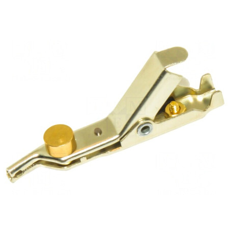 Bornă crocodil 25,4mm | Electronic-mag.ro | Componente Electronice