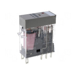 Releu Electromagnetic DPDT 48VAC 5A | Electronic-mag.ro | Componente Electronice