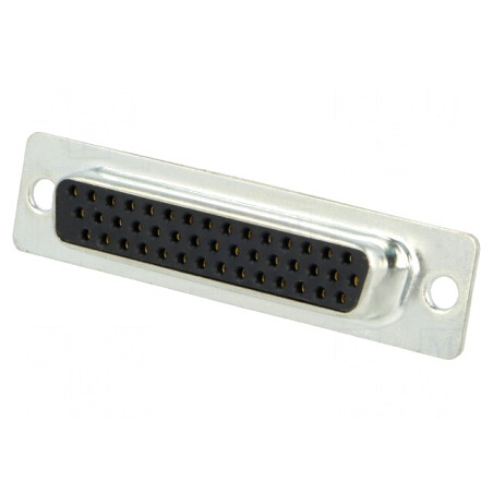 Mufă D-Sub HD 44-PIN Mamă Neagră pentru Lipire pe Cablu | Electronic-mag.ro | Componente Electronice