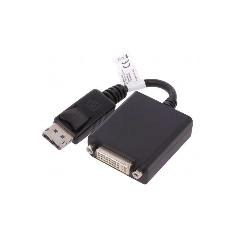 Adaptor DisplayPort la DVI-I 150mm Negru | Electronic-mag.ro | Componente Electronice Adaptor DisplayPort la DVI-I 150mm Negru | Electronic-mag.ro | Componente Electronice