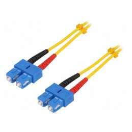 Patch Cord Fibră OS2 SC/UPC 1m LSZH | Electronic-mag.ro | Componente Electronice