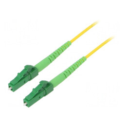 Patch cord fibră optică OS2 LC/APC 20m LSZH | Electronic-mag.ro | Componente Electronice