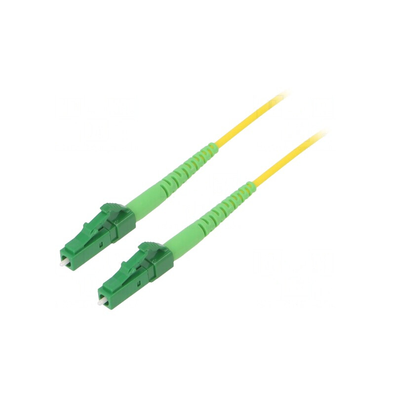 Patch cord fibră optică OS2 LC/APC 20m LSZH | Electronic-mag.ro | Componente Electronice