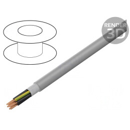 Cablu de Control ÖLFLEX CHAIN 809 4G4mm2 PVC Gri Cu | Electronic-mag.ro | Componente Electronice