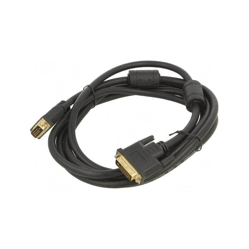 Cablu Dual Link DVI-D PVC 3m | Electronic-mag.ro | Componente Electronice