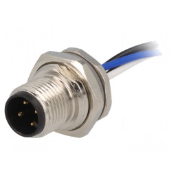 Soclu M12 4 PIN tată IP67 CANopen DeviceNet