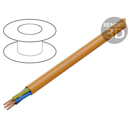 Cablu ÖLFLEX 500 P 4G2,5mm2 300V/500V Cu | Electronic-mag.ro | Componente Electronice