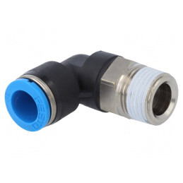 Racord Push-in 90° 10mm 6bar | Electronic-mag.ro | Componente Electronice