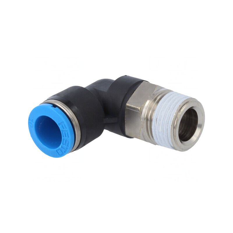 Racord Push-in 90° 10mm 6bar | Electronic-mag.ro | Componente Electronice