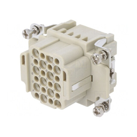 Conector HDC 24 Pin Mamă 10A | Electronic-mag.ro | Componente Electronice