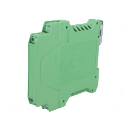 Carcasă Verde pentru Șină DIN, 8 Borne | Electronic-mag.ro | Componente Electronice