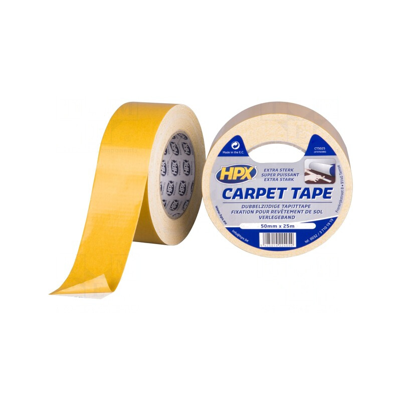 Bandă dublă adezivă albă 50mm x 25m | Electronic-mag.ro | Componente Electronice Bandă dublă adezivă albă 50mm x 25m | Electronic-mag.ro | Componente Electronice